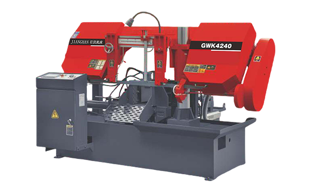 南漳GWK4240数控双柱卧式带锯床