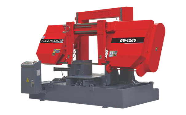 南漳GW4265双柱龙门卧式带锯床