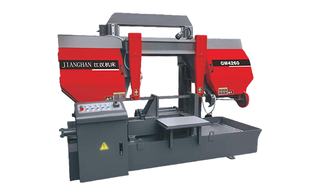 南漳GW4260双柱龙门卧式带锯床