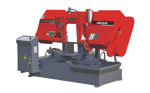 南漳GW4240双柱卧式带锯床